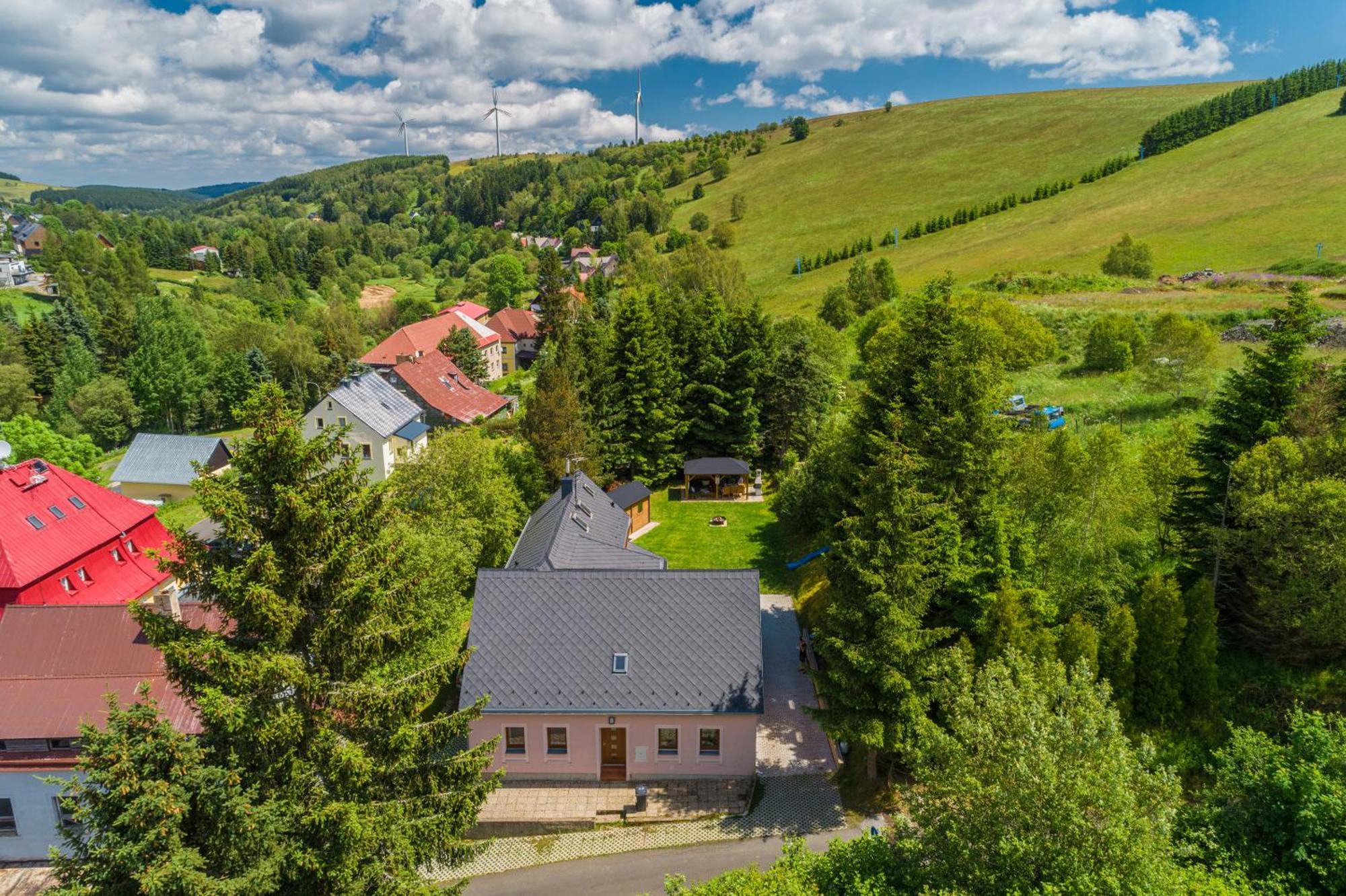 Ruzova Chalupa Pod Klinovcem Loučná pod Klínovcem Exterior foto