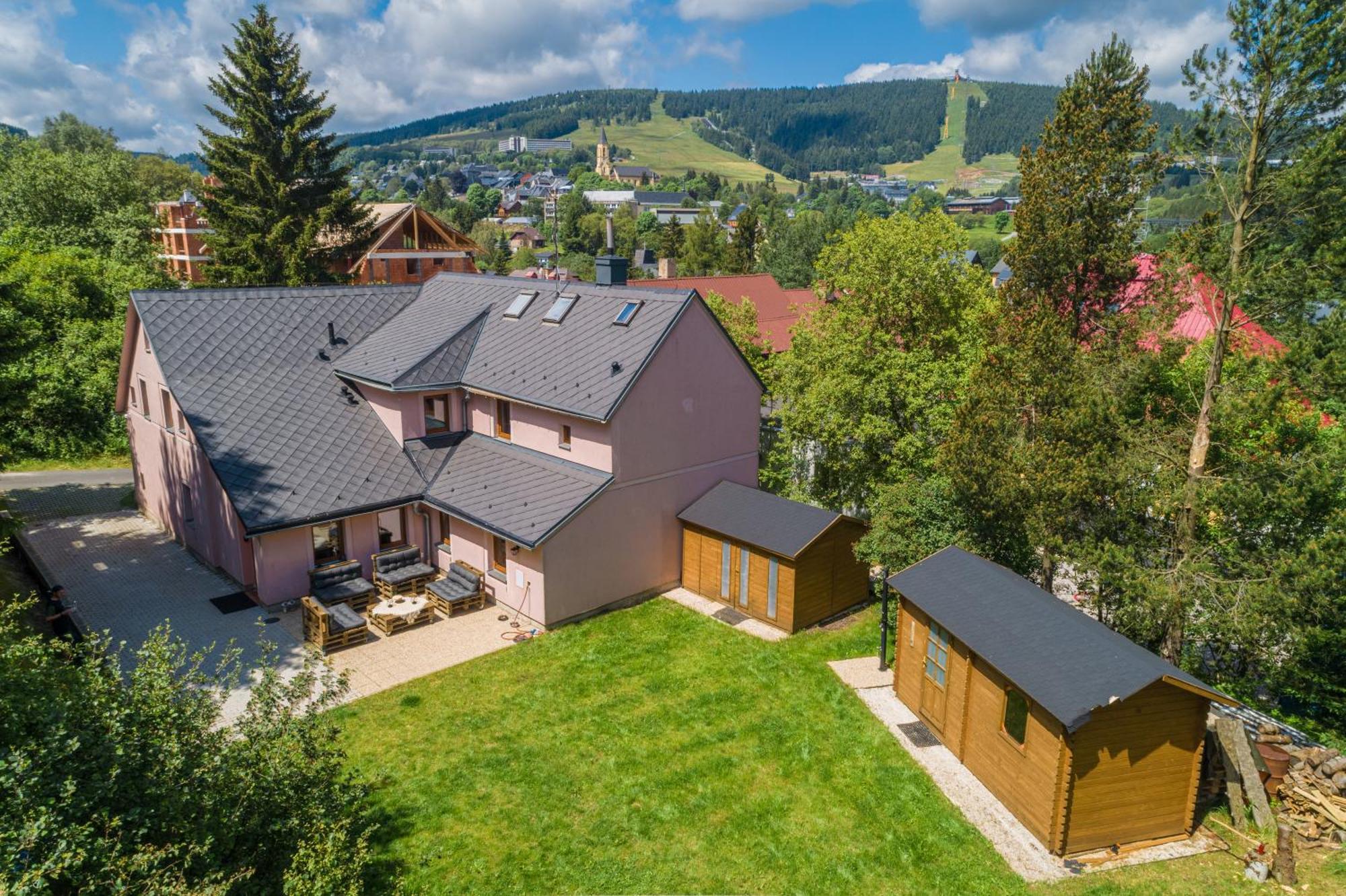 Ruzova Chalupa Pod Klinovcem Loučná pod Klínovcem Exterior foto